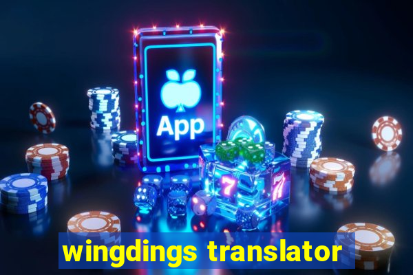 wingdings translator